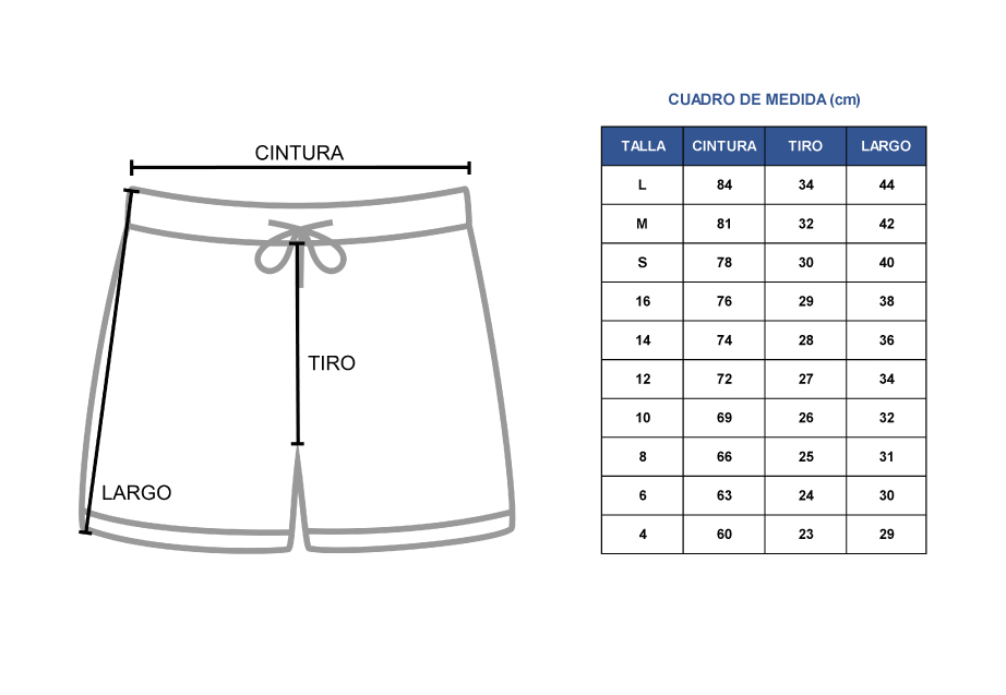 SHORT DAMA JLB