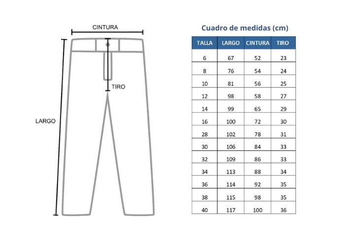 PANTALON UNIFORME ALAMOS
