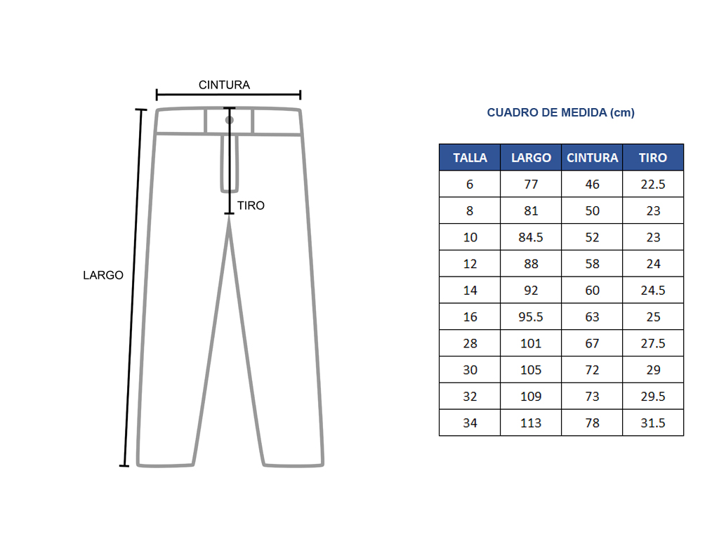 PANTALON UNIF. VARON NEWTON