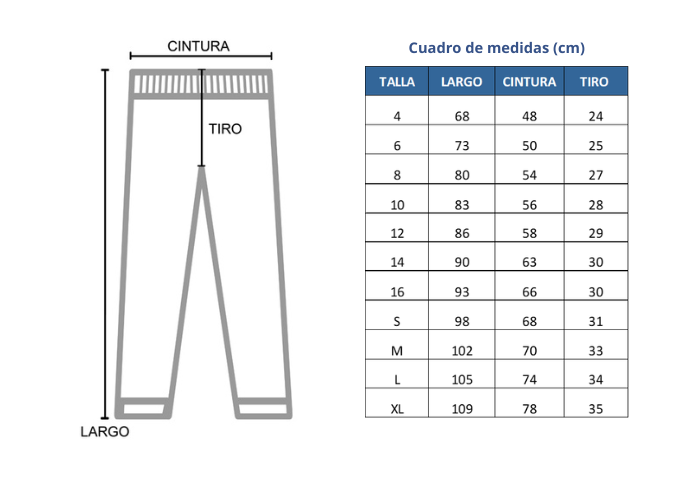PANTALON BUZO RECOLETA
