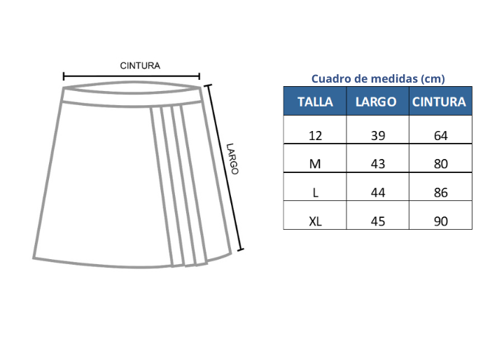 FALDA PANTALON ROOSEVELT