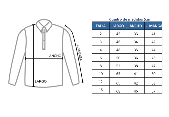 POLO PIQUE M/L ROOSEVELT