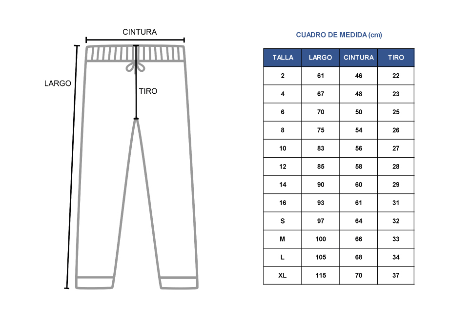 PANTALON BUZO SAN JOSE
