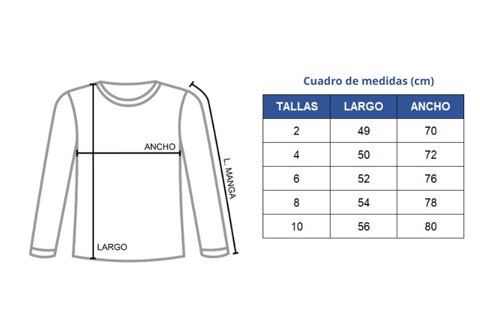 POLO M/L DEPORTE SAN PEDRO