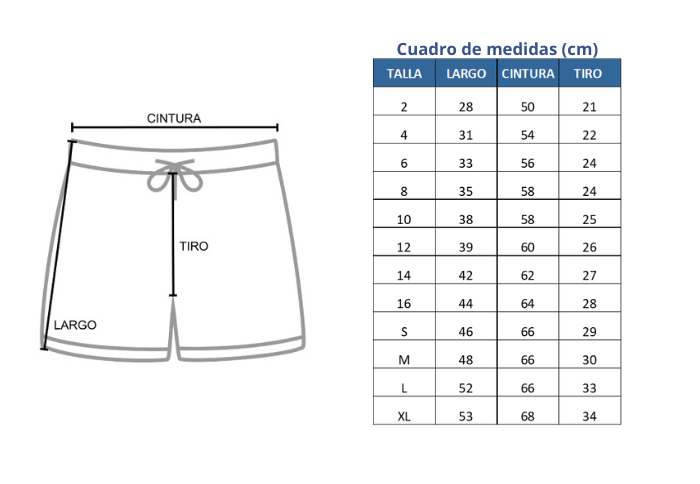 SHORT DEPORTE SAN PEDRO