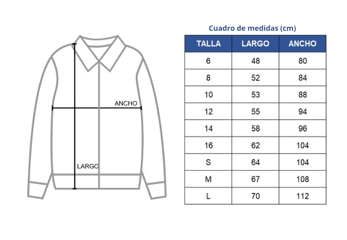 SUDADERA FRANELA SAN PEDRO