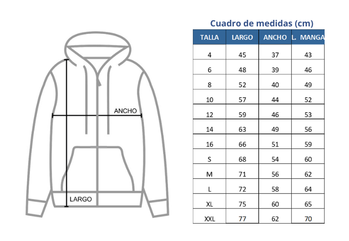 SUDADERA SANTA TERESITA
