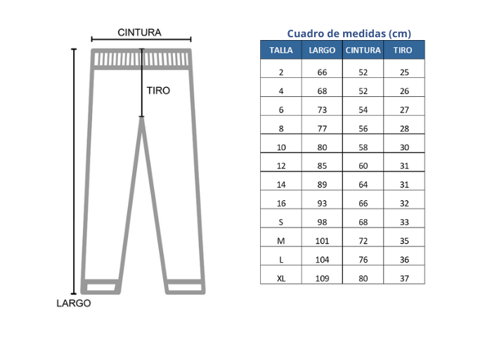 PANTALON BUZO TRENER