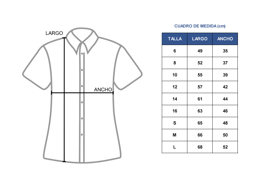 BLUSA M/C VILLA CARITAS