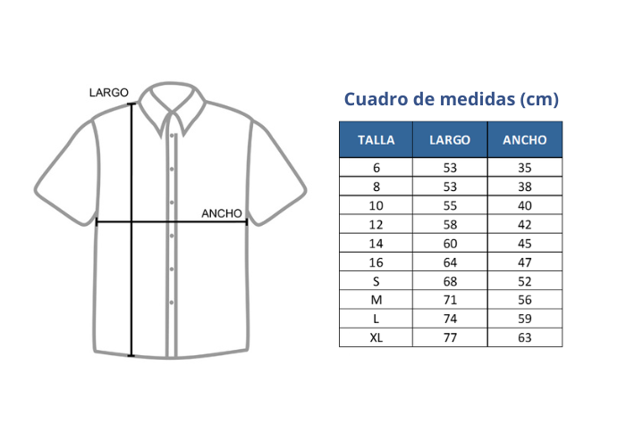 CAMISA CELESTE ALPAMAYO