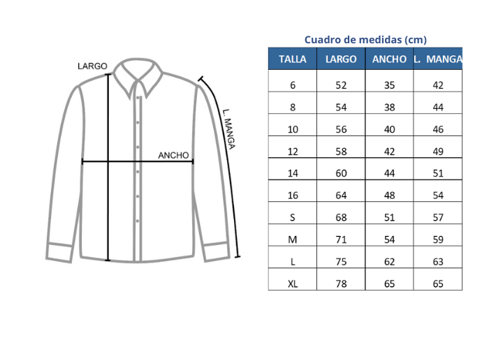 CAMISA M/L DAVY