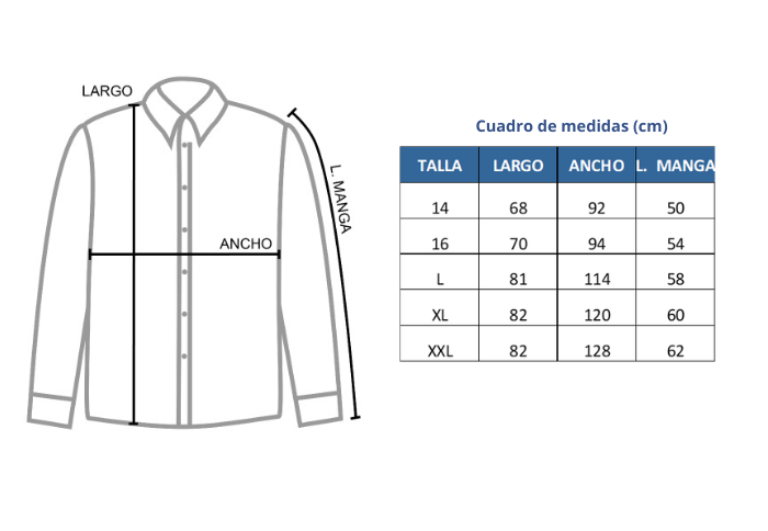 CAMISA ML PROFESORES INNOVA