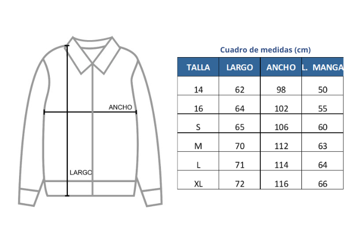 CASACA BUZO PROF. INNOVA