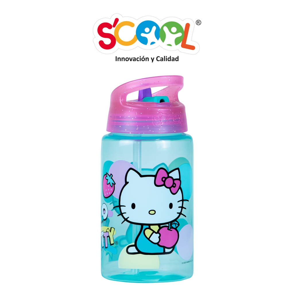 BOT PLUS 500ML HELLO KITTY SCOOL
