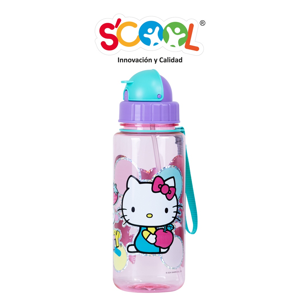 BOT GRANDE PETG HELLO KITTY SCOOL