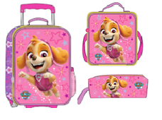 SET MALETA KOMBAT 3D PAW PATROL SCOOL