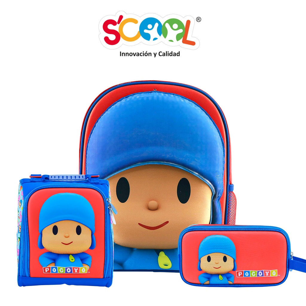 MOCH KIDS/LUCES SONIDO POCOYO SCOOL