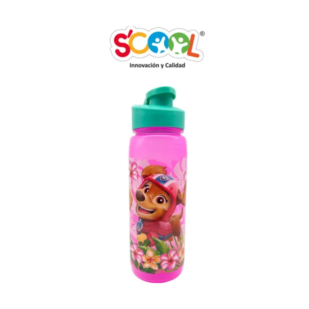 BOTELLA 600 ML S/CAÑA PAW PATROL M SCOOL