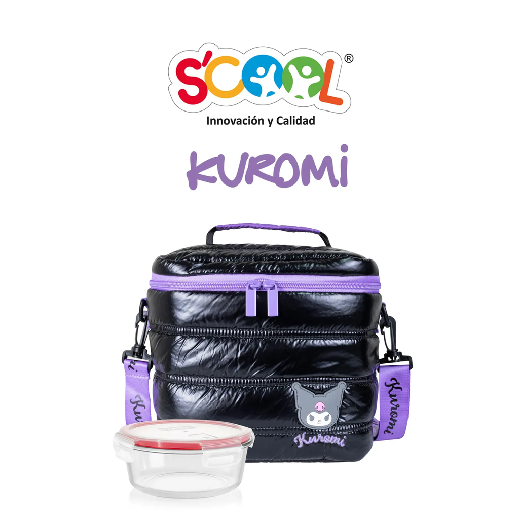 LONCHERA TOTTEM KUROMI C/EV RED 400ML PYREX