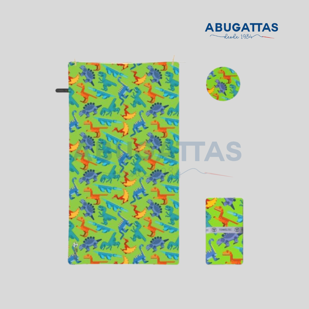 TOALLA DISEÑO DINOSAURIO TOWELTEC
