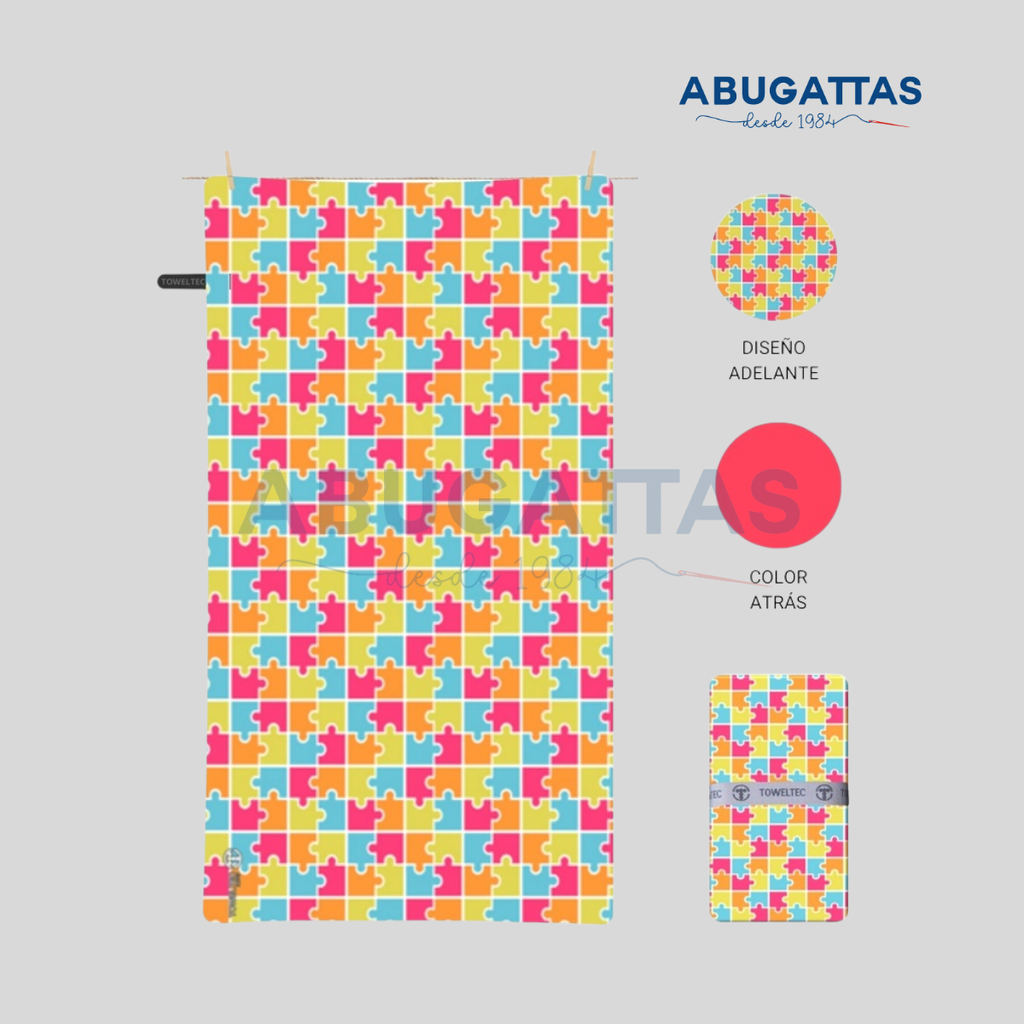 TOALLA DISEÑO PUZZLE TOWELTEC