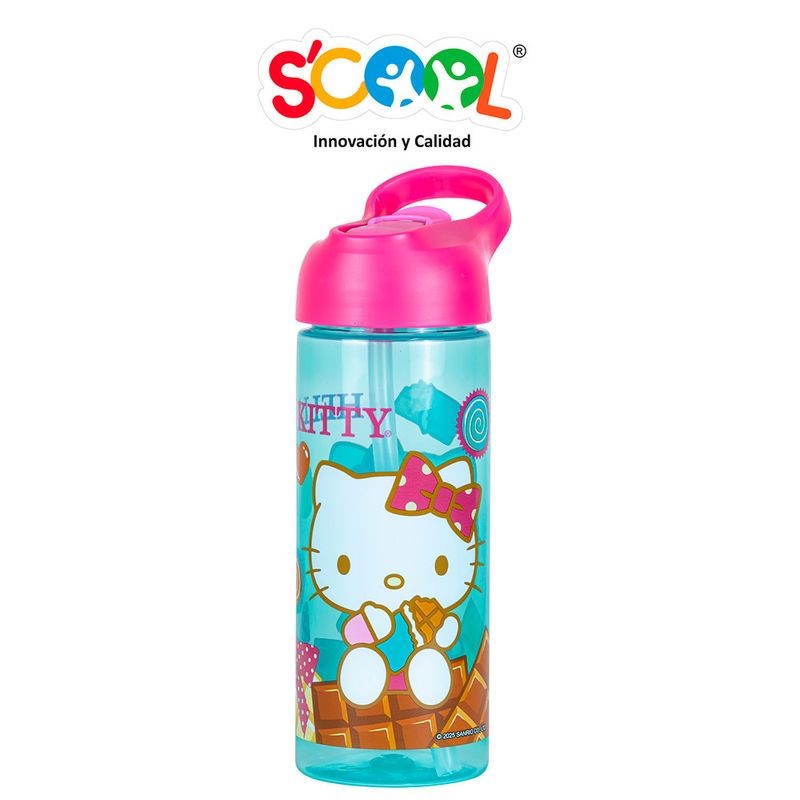 SCOOL INV BOT PP DLX 600ML HELLO KITTY