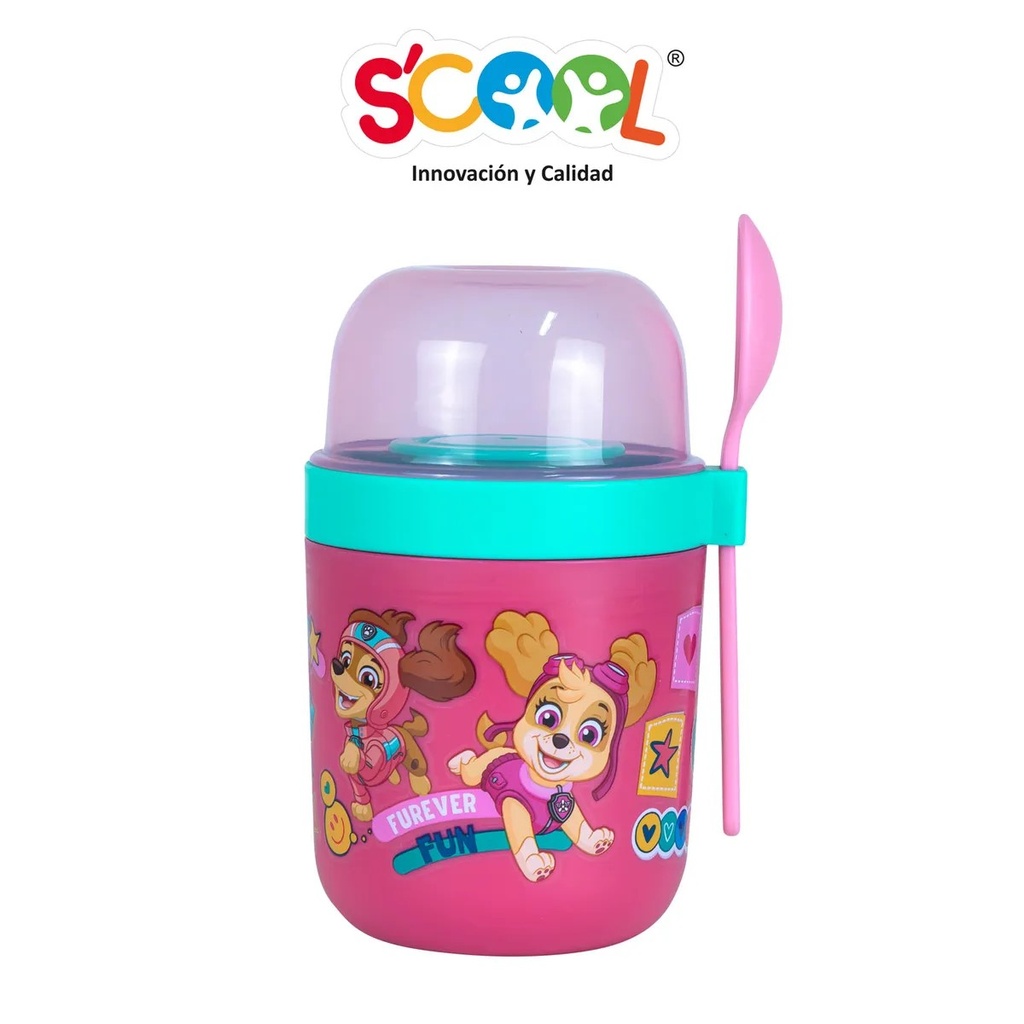 SCOOL VASO PP YOGURT PAW PATROL M