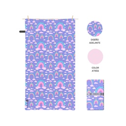 [DIS-0046/M] TOALLA DISEÑO RAINBOW TOWELTEC