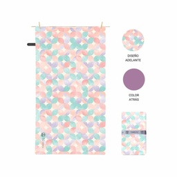 [DIS-0064/M] TOALLA DISEÑO ACUARELA  TOWELTEC
