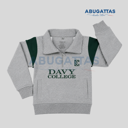 SUDADERA ZIP DAVY COLLEGE