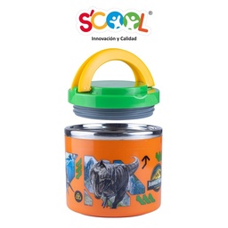 [704259] SCOOL INV TERMO COMIDA 600ML JURASSIC
