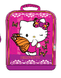 [804337] SCOOL MAGIC PREMIUM LONCH BOLSO  HELLO KITTY